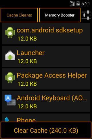 Memory & Speed Booster