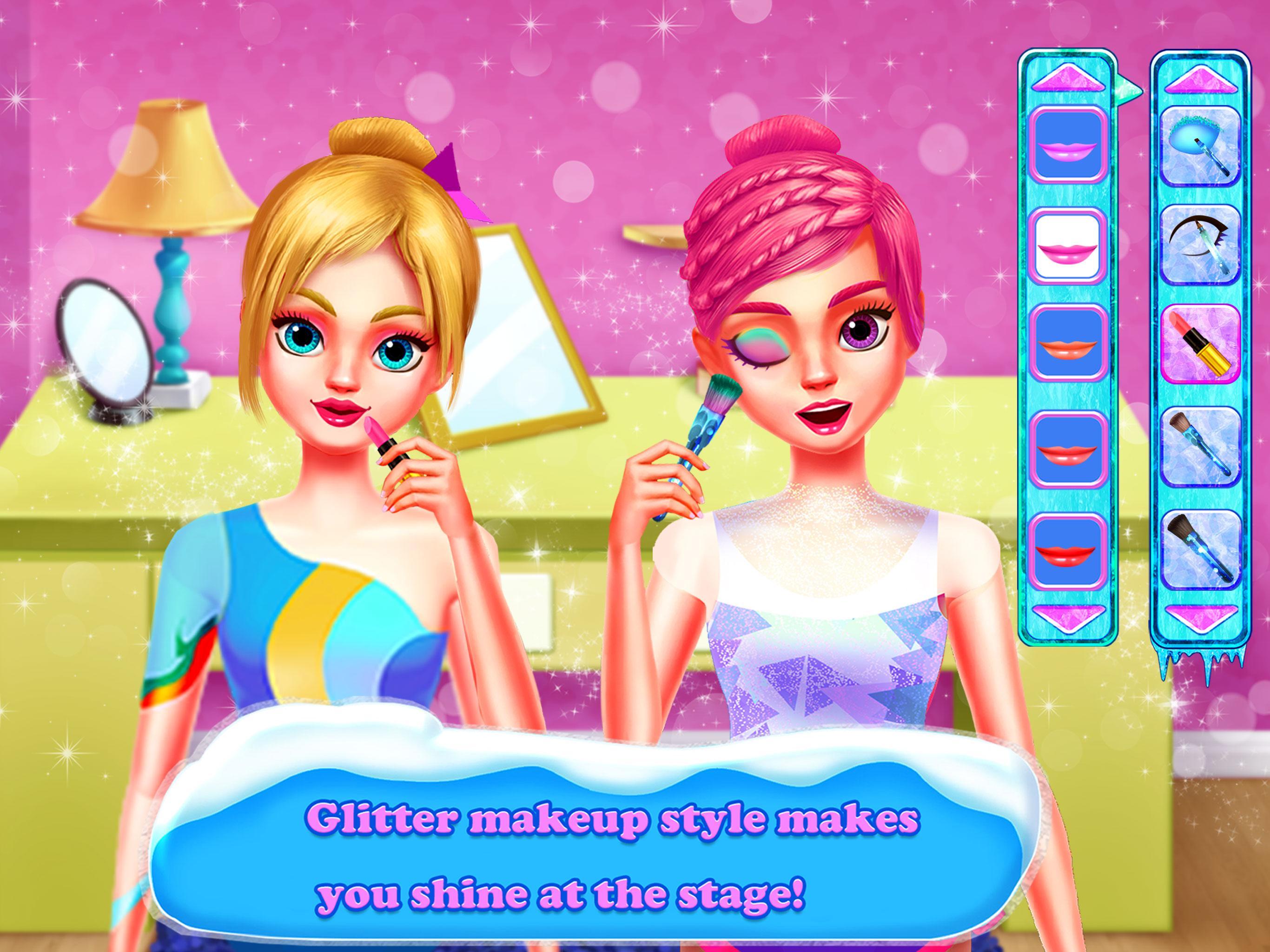 Ice Skating Ballerina: Winter