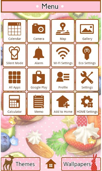 Cute Wallpaper Fruit Sundae