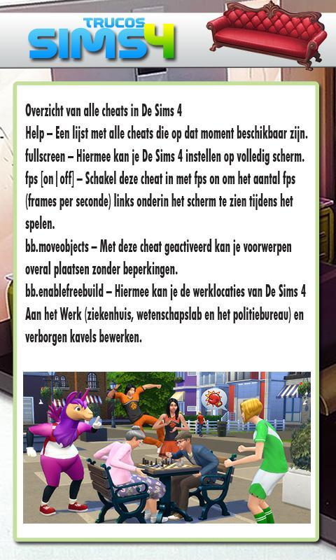 Trucos for Sims 4