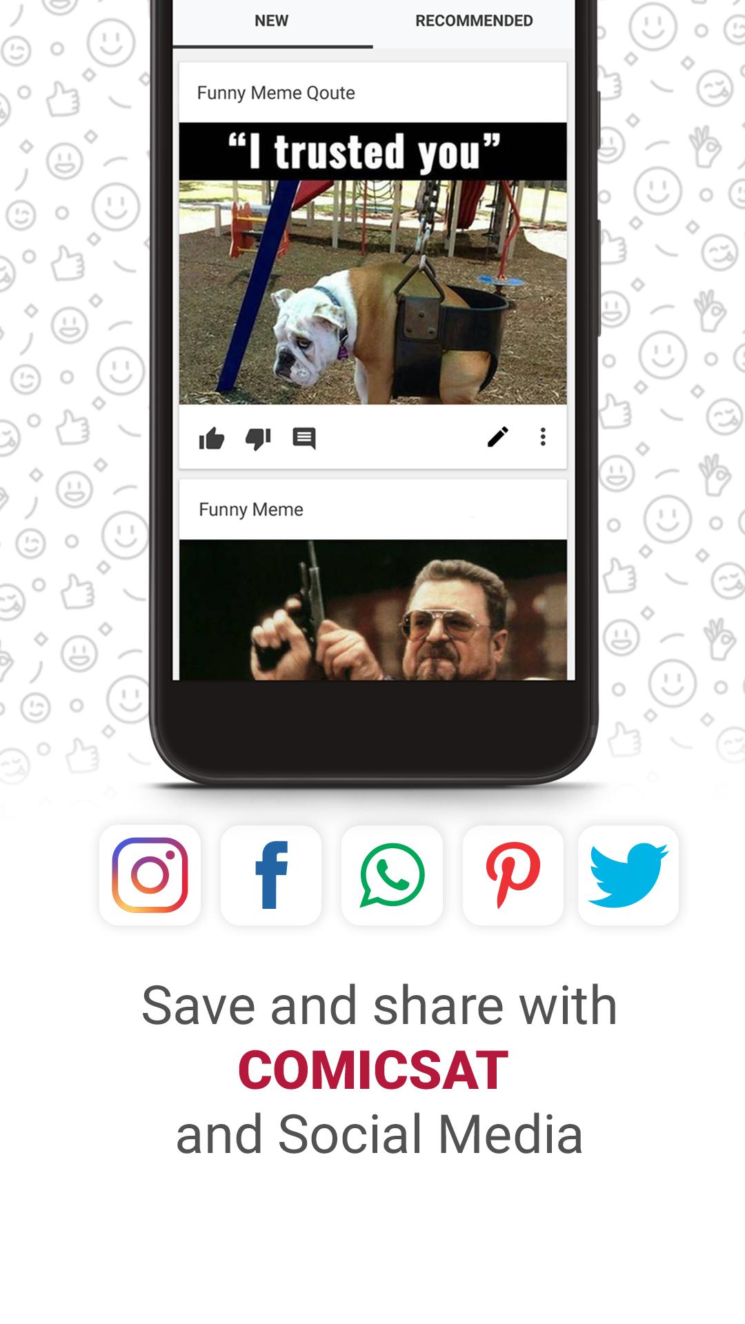 Comicsat - Memes Editor