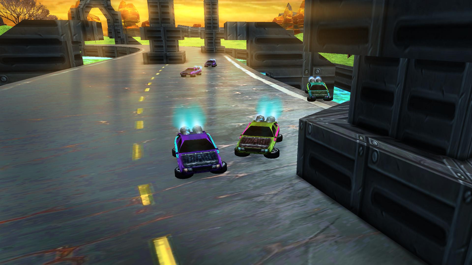 Space Racing: Future Car Race