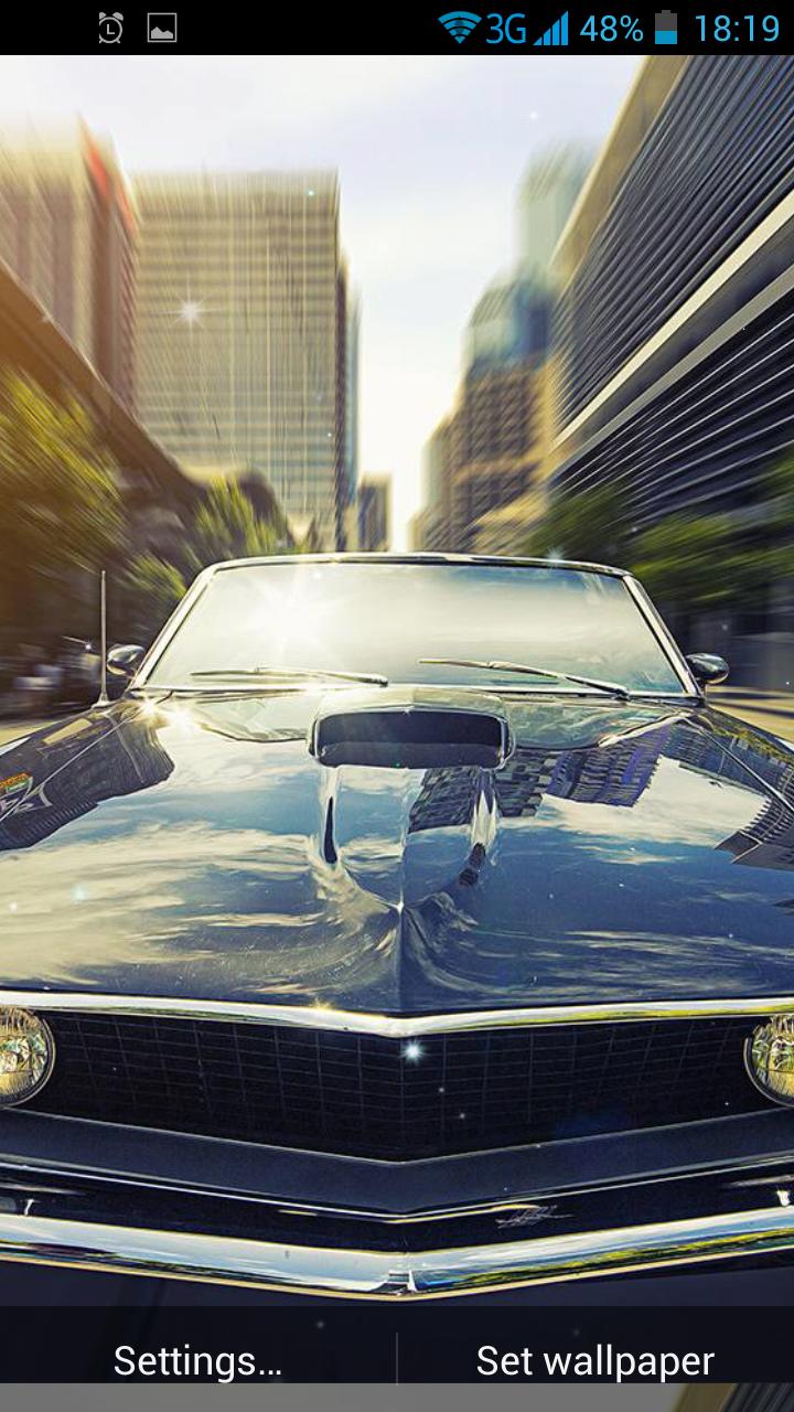 Fast Cars Live Wallpaper