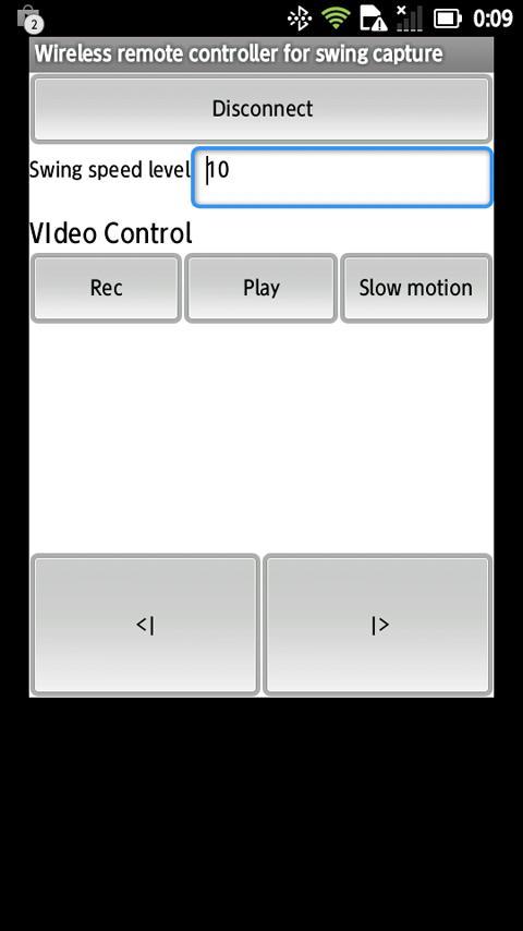 Golf swing cam  Controller