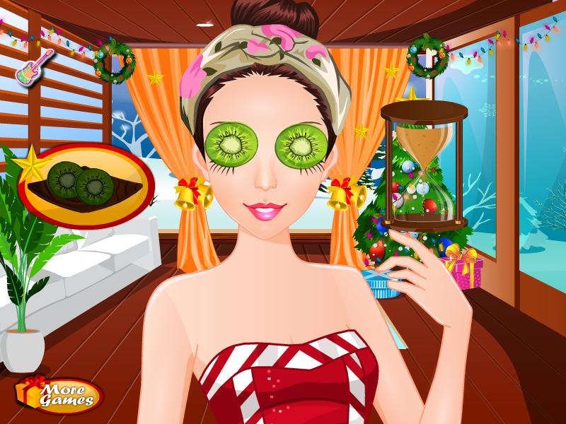 Beauty spa christmas games
