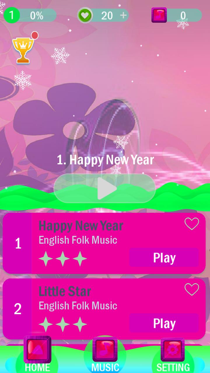 Love Heart Piano Tiles