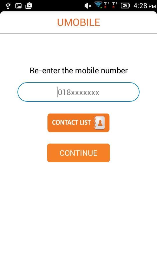 U Mobile Top-up