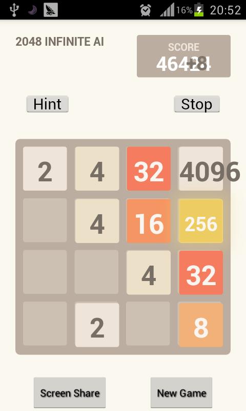 2048 Infinite AI