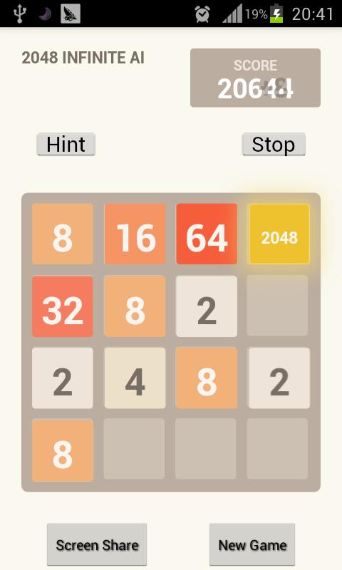 2048 Infinite AI