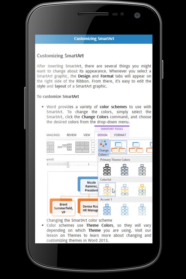 Tutorial for MS Word