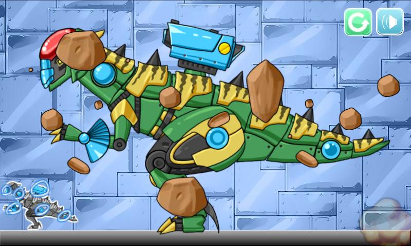 Stegoceras - Combine!Dino Robot : DinosaurGame