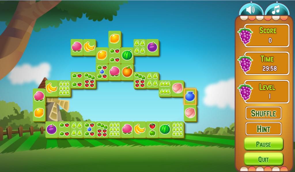Fruit Flip Mahjongg Free