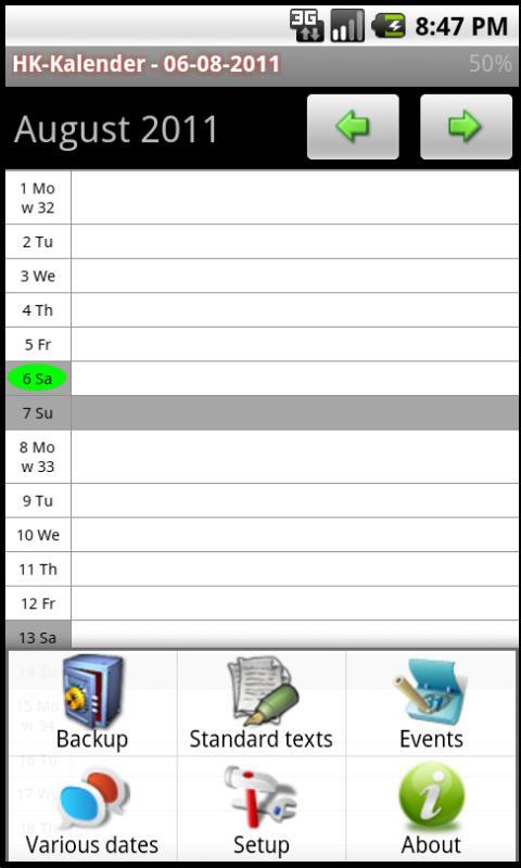HK Kalender