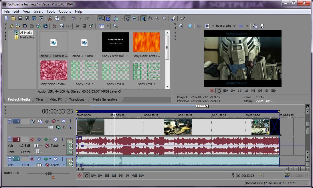 Learn Vegas pro Basic