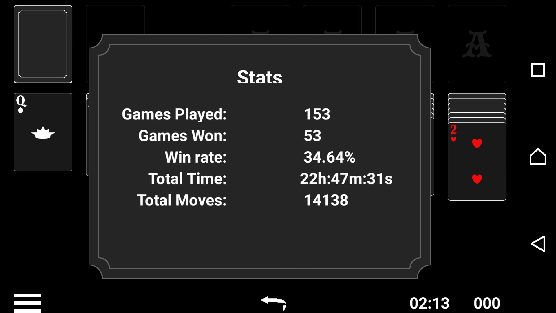 Dark Solitaire