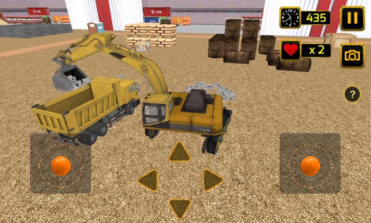 Real Heavy Excavator Operator