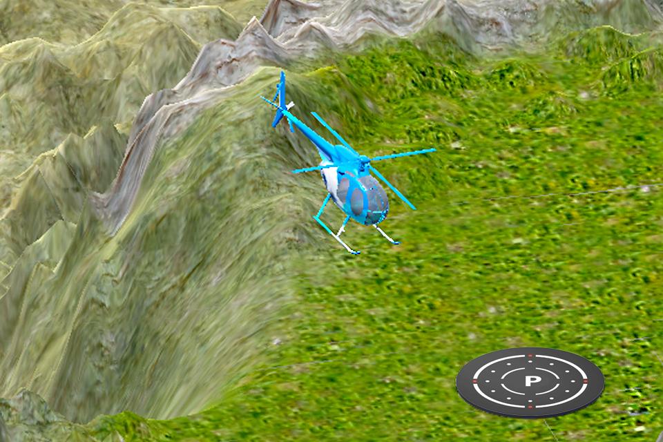 3D Helicopter Drive Simulator