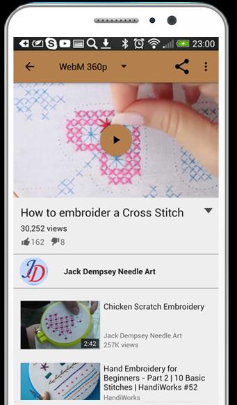 Embroidery Tube