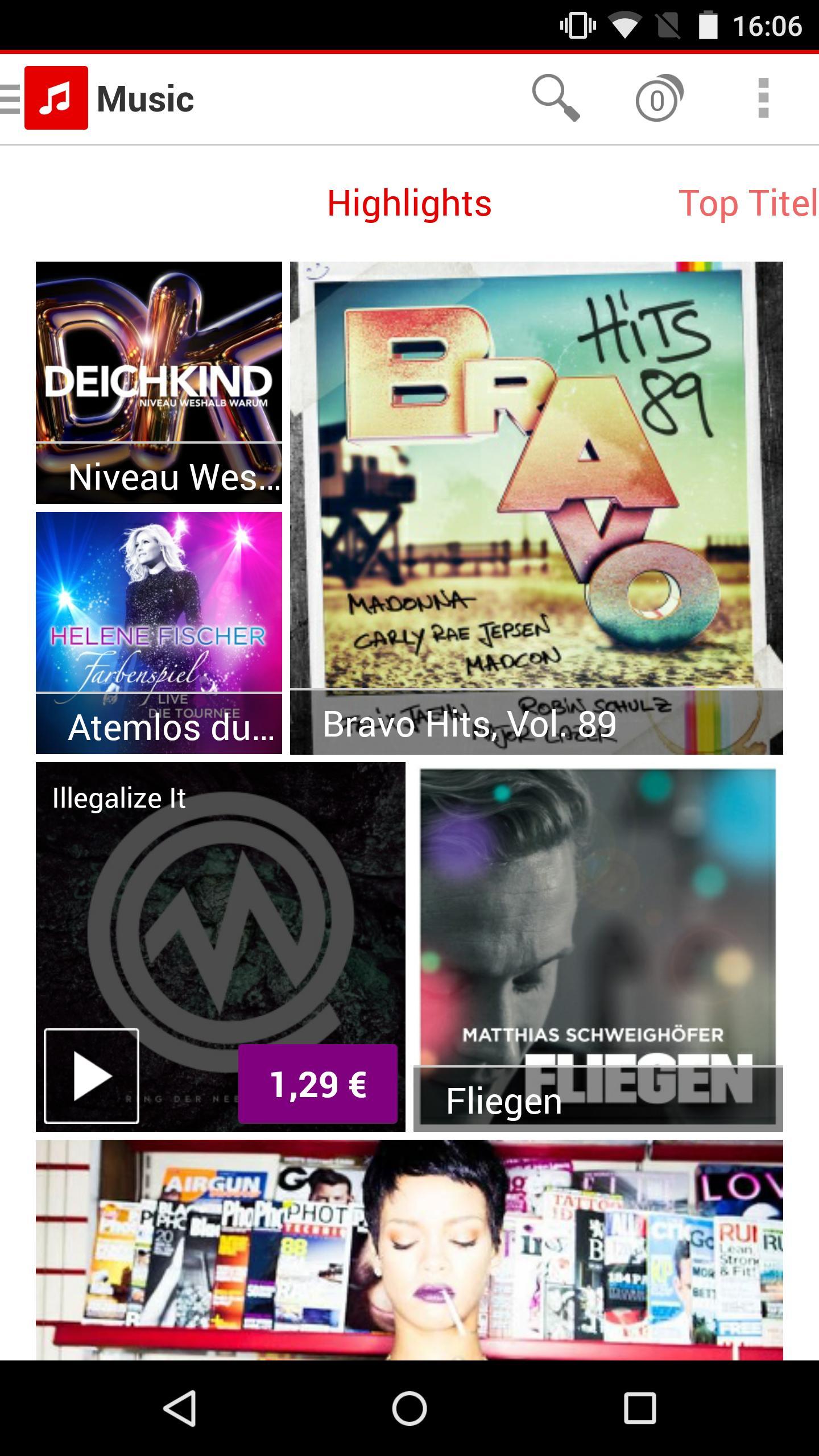 Vodafone Music Shop