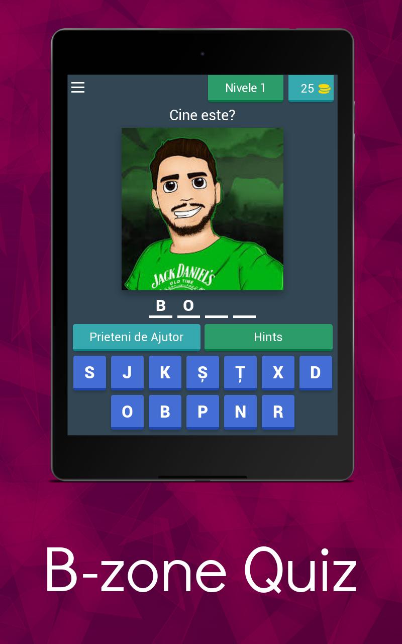 B-Zone Quiz