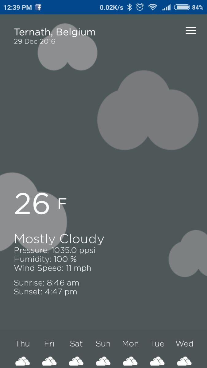 Free Weather App