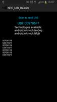 NFC card UID reader