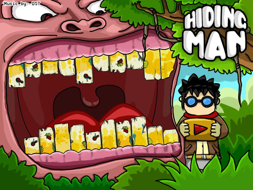 Hiding Man