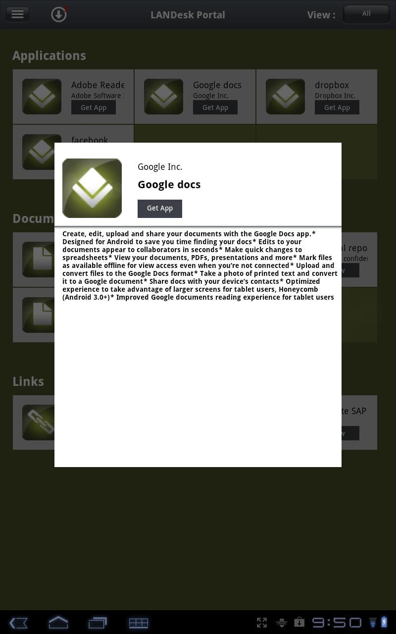 LANDesk Portal