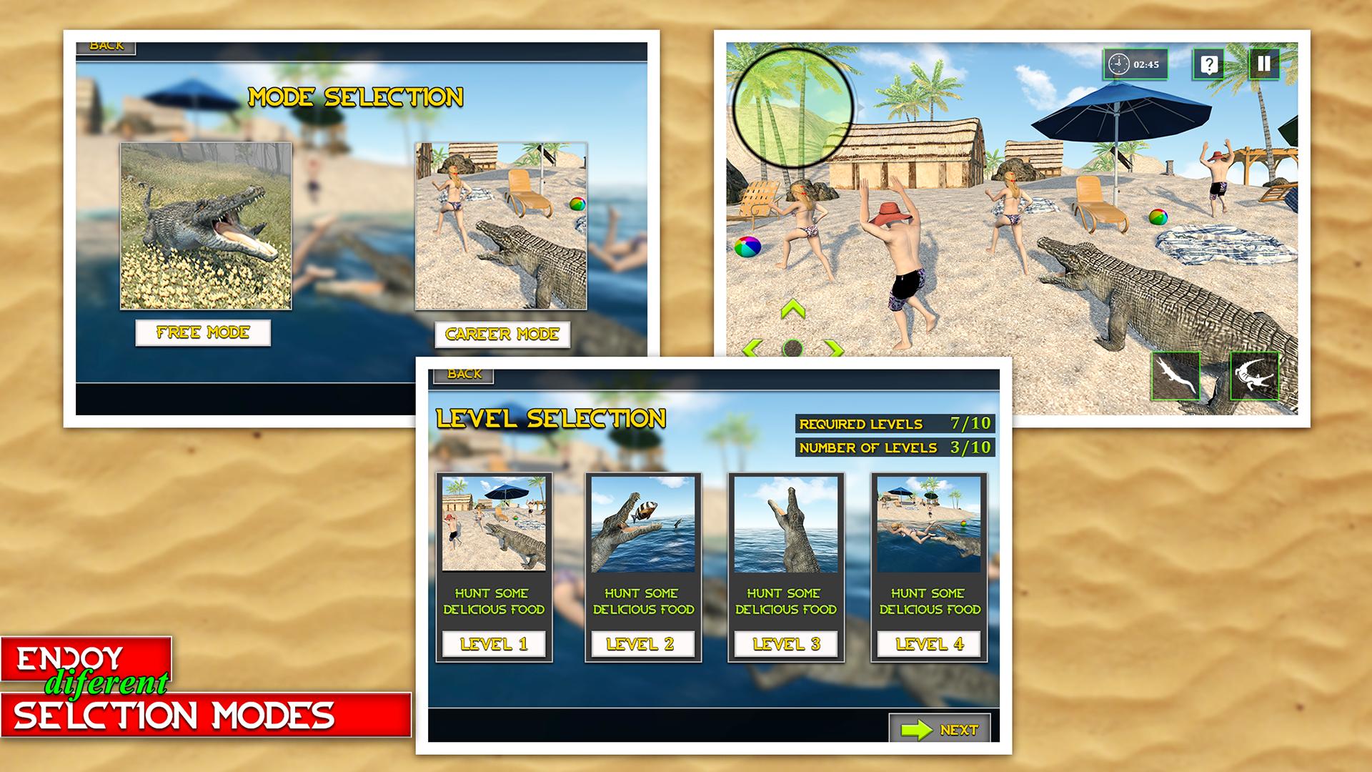 Crocodile Attack 2017 Wild Sim
