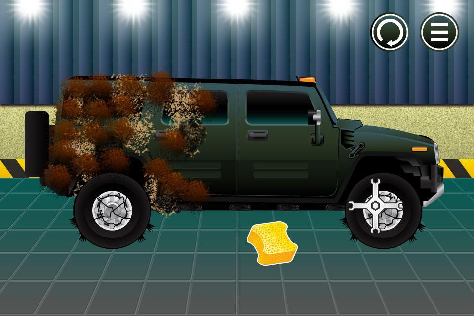 Carwash and cars