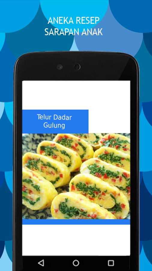 Resep Sarapan Anak