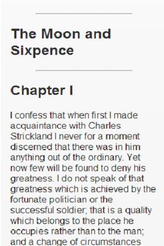 The Moon and Sixpence