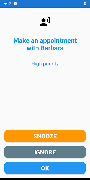 Voice Reminder