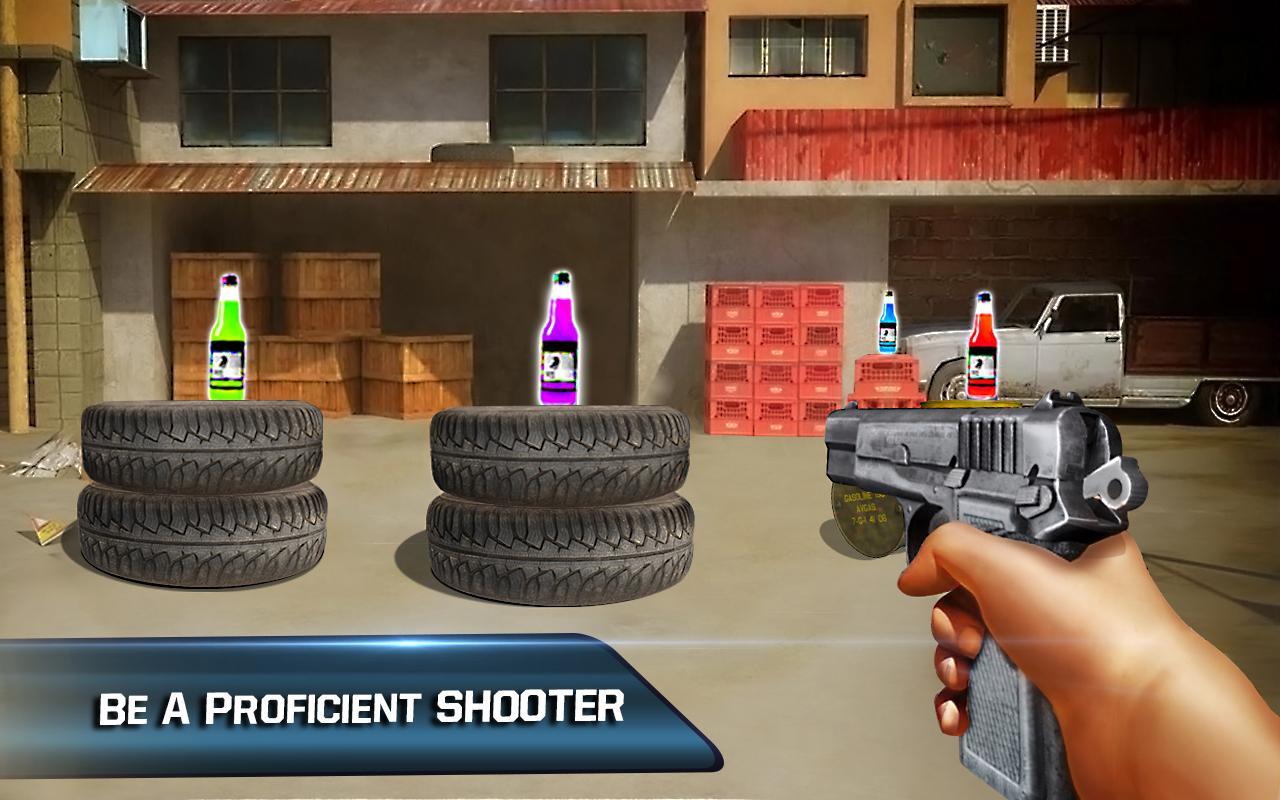 Bottle Shoot Game