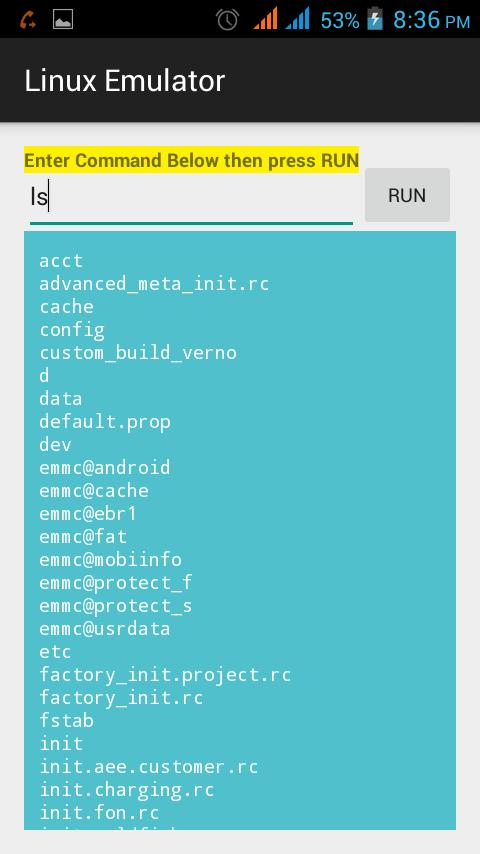 Linux Emulator