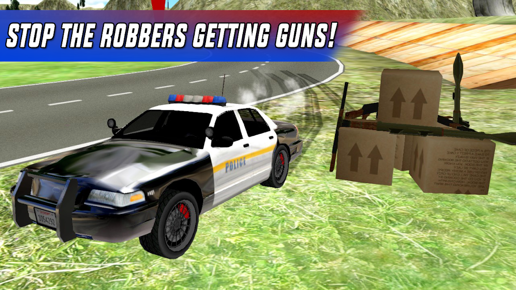 Police Car Chase Offroad