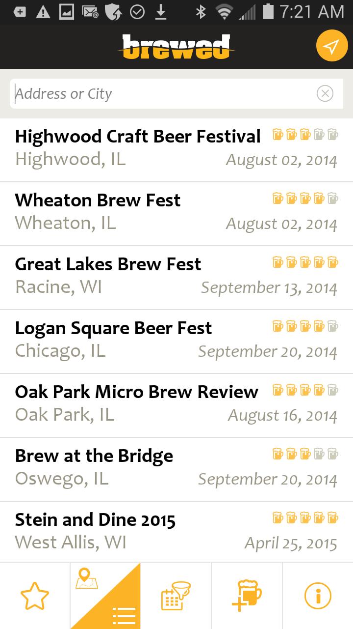 Brewed | Brew Fest Search