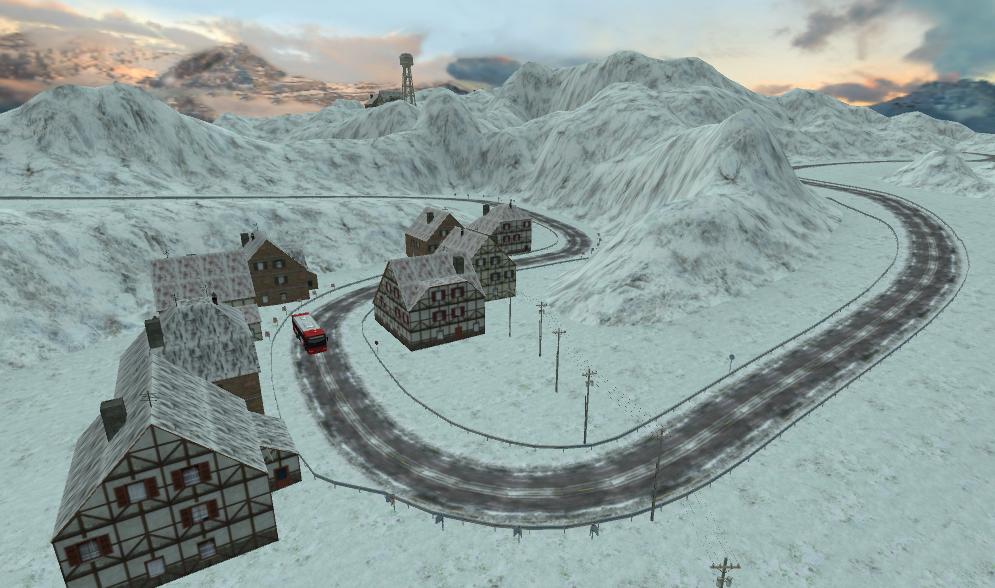 Euro Bus 4x4 Snow Hill Climb