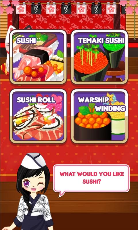 Judy's Sushi Maker - Cook