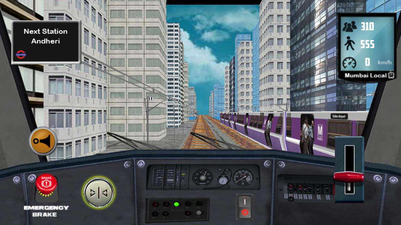 Train Driving Mumbai Local