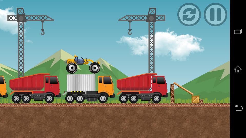 Hill Climb Construction Racing
