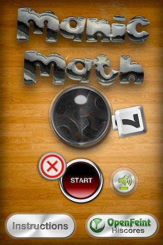Manic Math Free