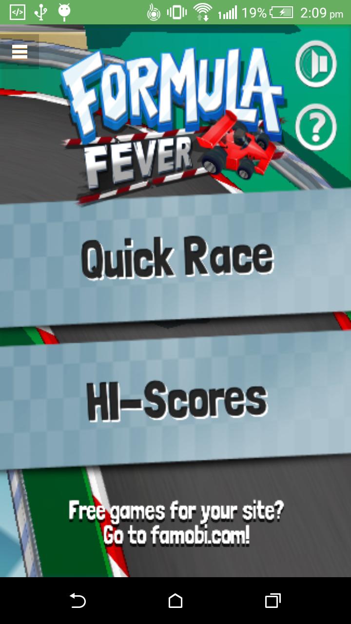 Car Formula Fever