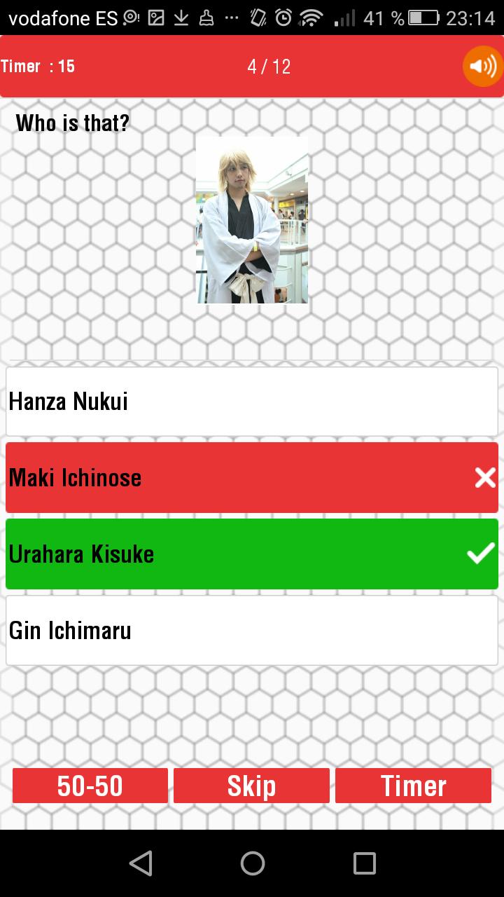 Bleach Cosplay Quiz