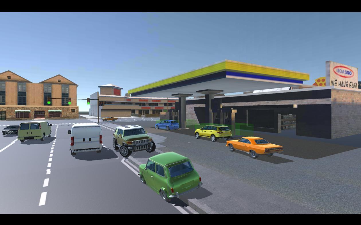Mad Taxi Simulator Racing 2018