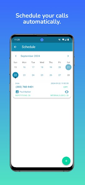 Auto Redial App