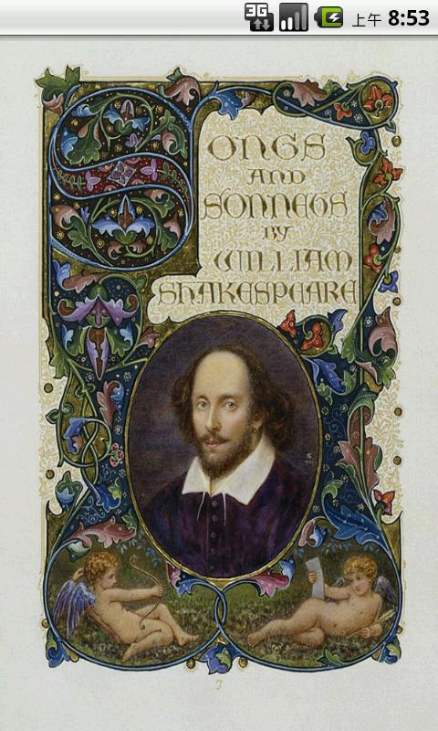 Sonnets by Shakespeare