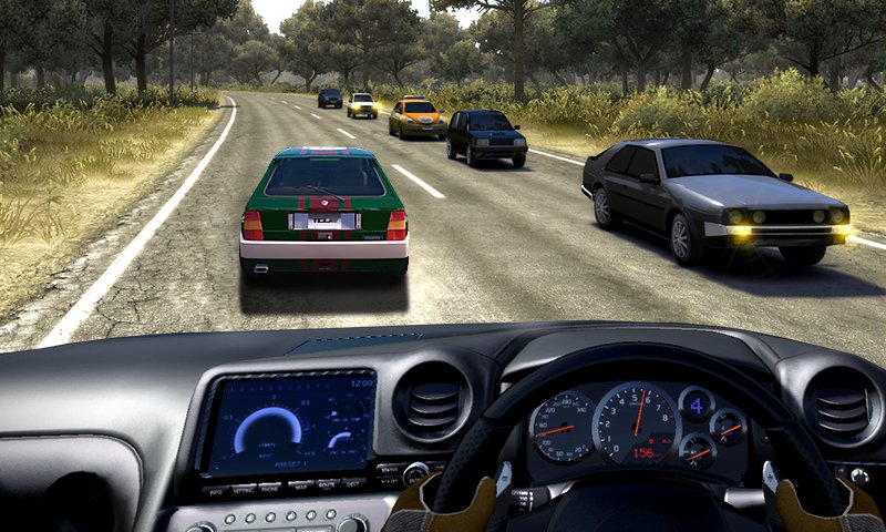 Real Racing In Car