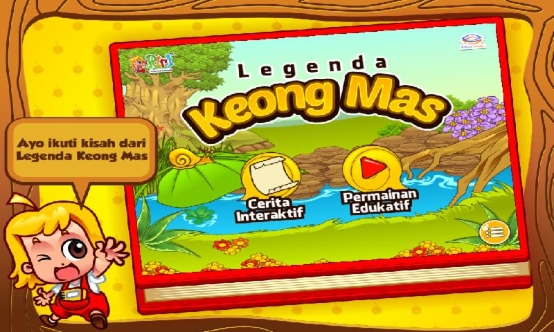 Cerita Anak : Keong Mas