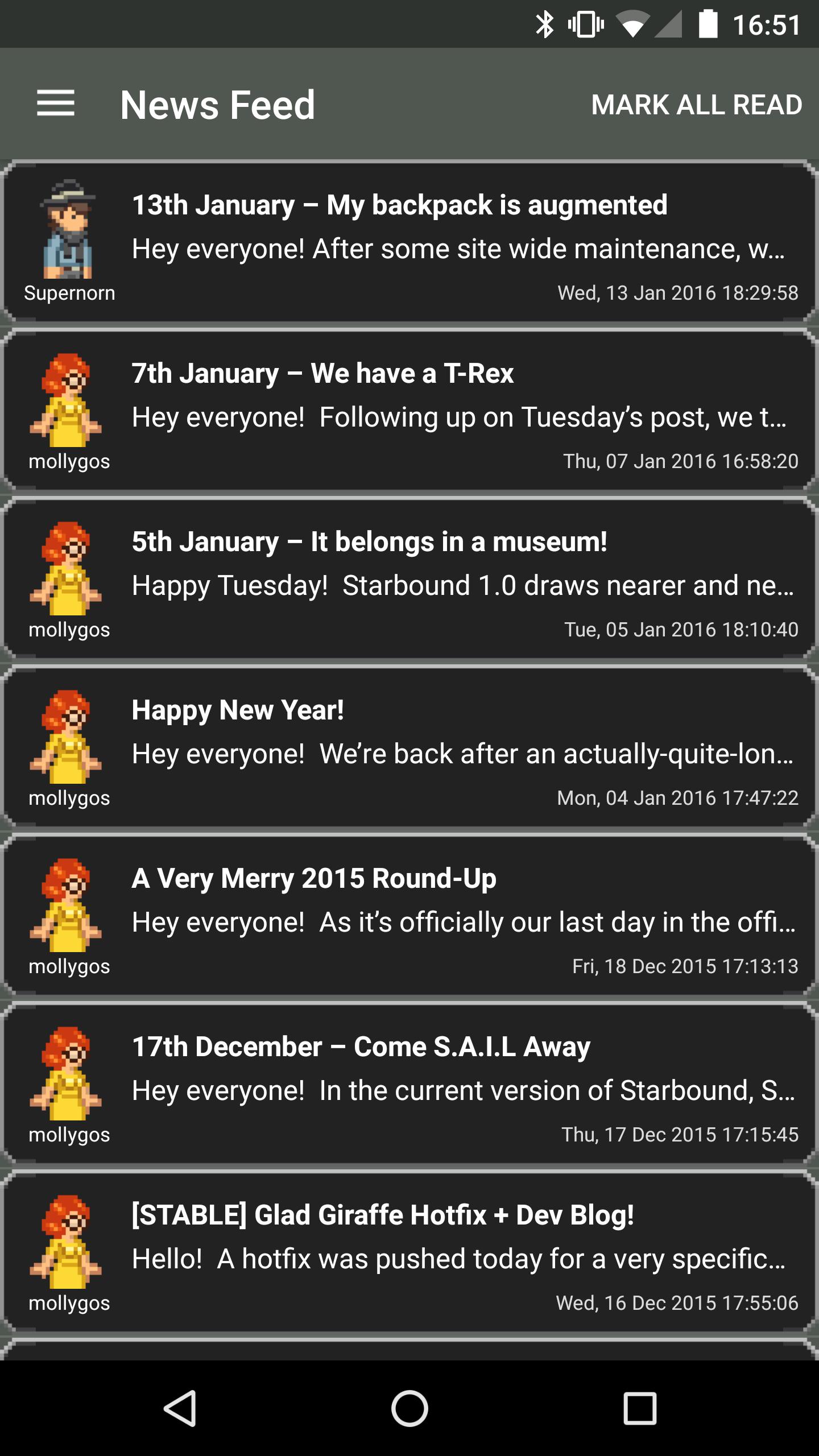 Starbound Codex 2.0